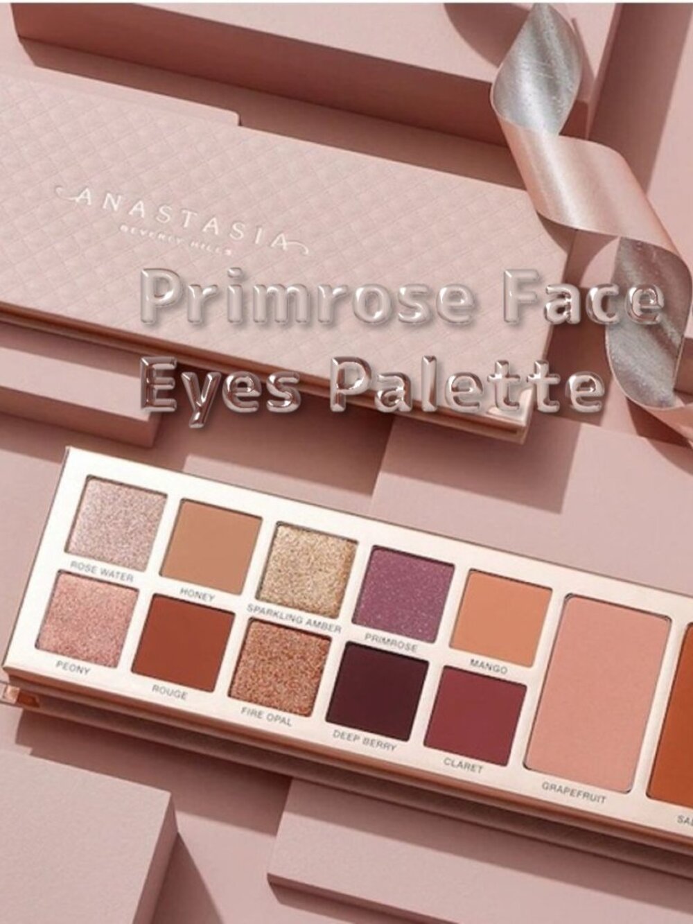 Anastasia Beverly Hills Primrose Face And Eyes 12-Palette Limited Edition NIB